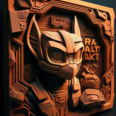 3D модель Гра Ratchet Clank Rift Apart (STL)